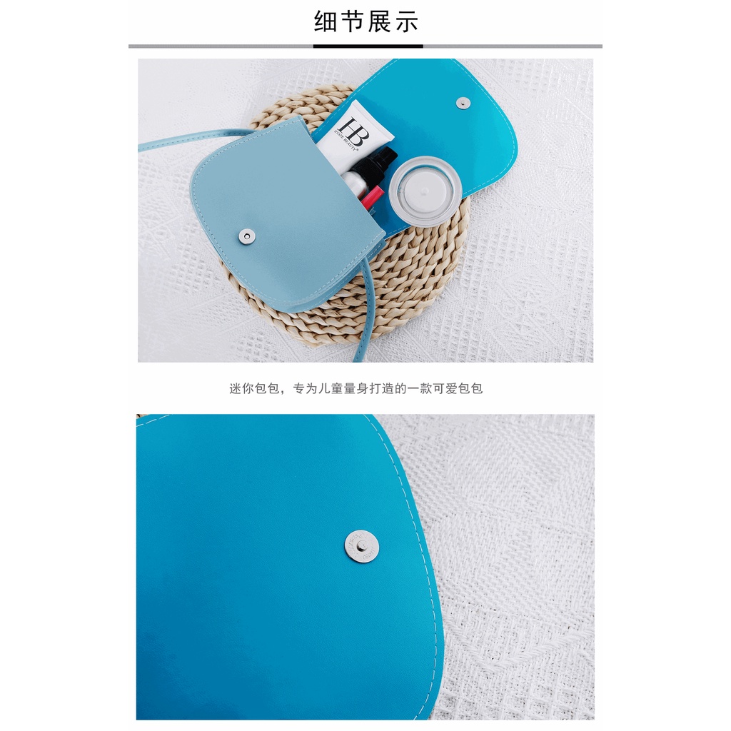 Túi Đeo Chéo Da PU Hình Kỳ Lân Xinh Xắn Cho Bé Gái