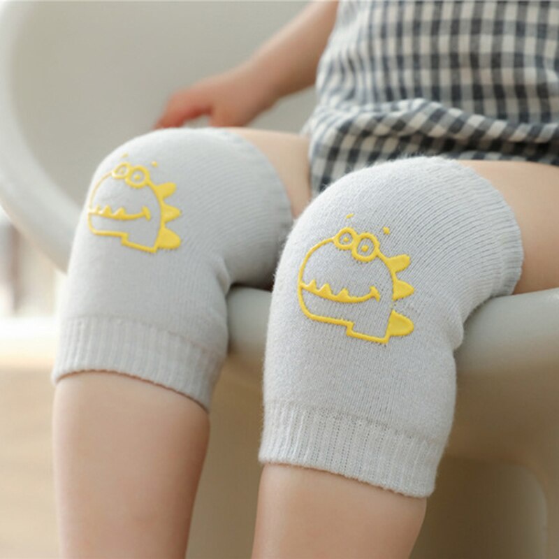 Đệm Bảo Vệ Đầu Gối/ Khuỷu Tay Chất Liệu Cotton Mềm Mại Co Giãn Chống Trượt Giữ Ấm Dành Cho Bé Sơ Sinh