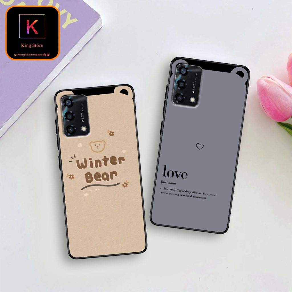 Ốp lưng Oppo A95 - Oppo A95 5G - Oppo A96 - Ốp in hình Tai thỏ - Chất liệu TPU cao cấp