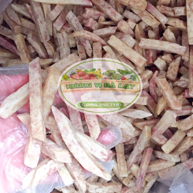 250G Khoai môn sấy giòn - thích hợp ăn kiêng