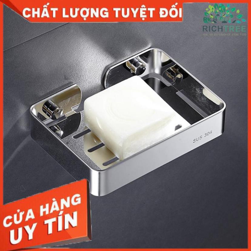 [FREE SHIP] Kệ để xà bông RICHTREE inox 304 - Khay để xà phòng inox cao cấp