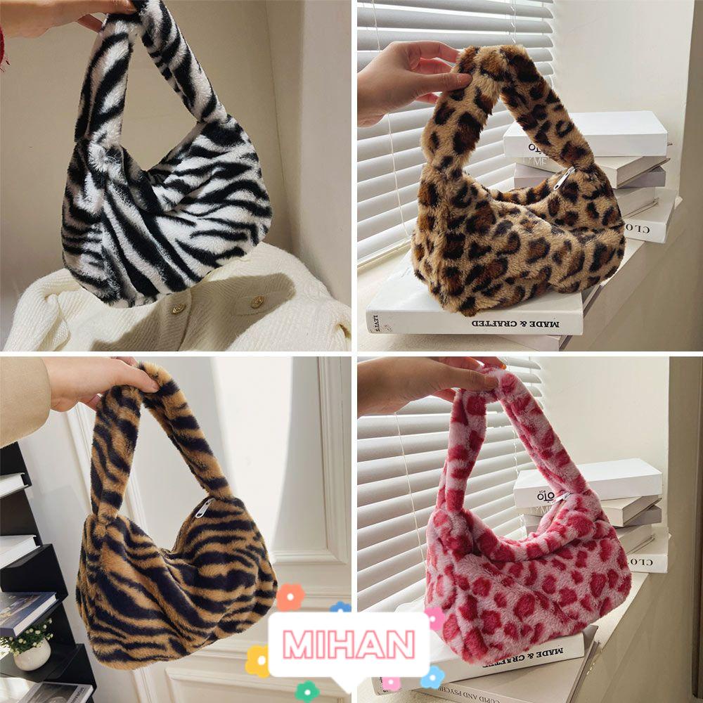 Túi Xách Đeo Vai Phủ Lông Mềm Cỡ Nhỏ Thời Trang Nữ MIHAN1