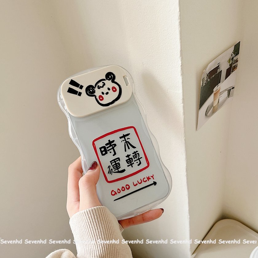 Ốp Điện Thoại Mềm Có Gương Trang Điểm Cho iPhone 14 13 12 11 Pro Max Xs Max Xr X