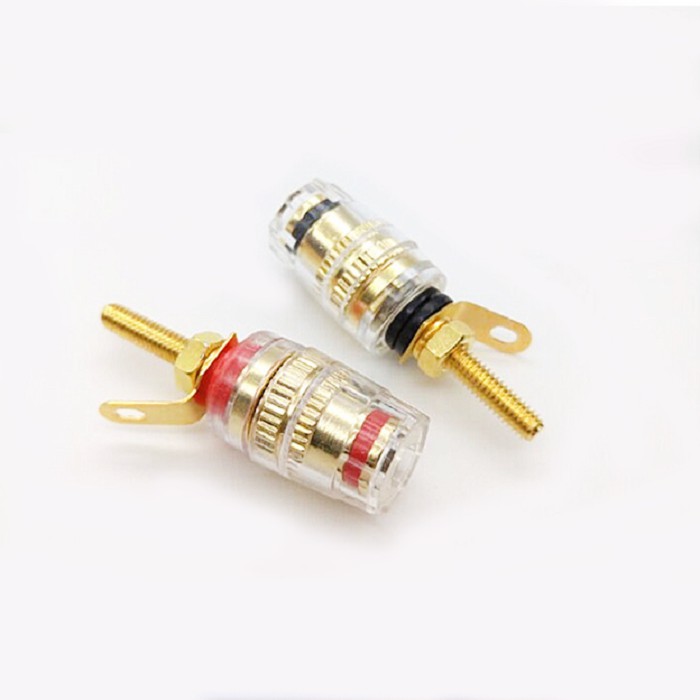 Cọc đấu loa / amply loại nhỏ chân dài