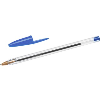 Bút bi BIC Ngòi Siêu Êm Cristal Xtra Smooth/ Original/ Bold, ngòi 0.8-1.0-1.6mm, 1 cây màu xanh dương, đen, đỏ, xanh lá