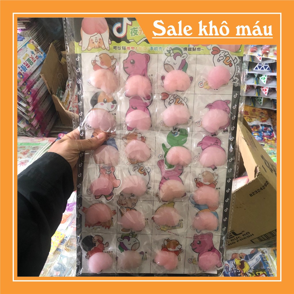 Mông Đào Squishy Các Nhân Vật Hoạt Hình Cho Bé Loại Đẹp 1 Vỉ 24 Chiếc Mềm Mại, Cute, Sỉ Đồ Chơi Trẻ Em Hà Nội