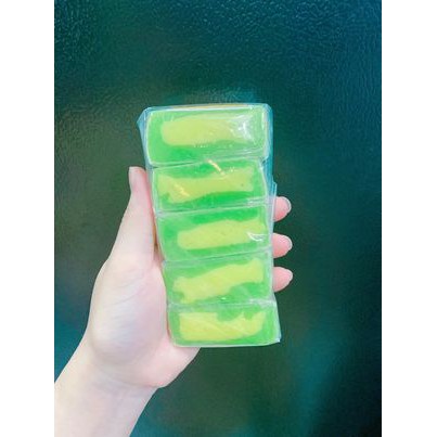 Bánh dẻo lá dứa đậu xanh - giá sỉ cây 5 cái