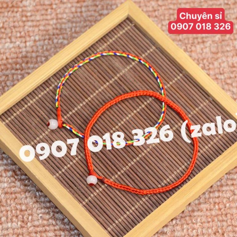 Vòng Tay Chỉ Ngũ Sắc , Vòng Tay Chỉ Đỏ Nepal May Mắn