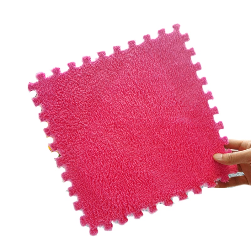 1 Thảm Xốp Lắp Ghép DIY Màu Sắc Trơn Trang Trí Sàn Nhà Cho Bé