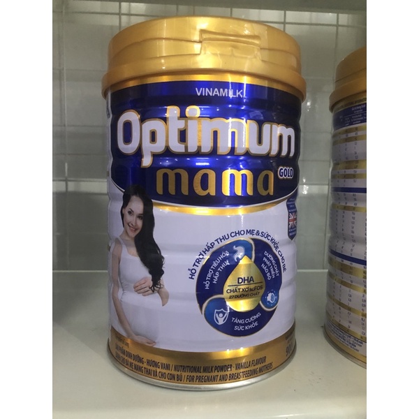 [MẪU MỚI] Sữa Bột Vinamilk Optimum Mama Gold- Hộp Thiếc 900g