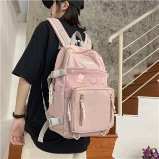 {OD}[ảnh thật phía sau]Balo size to phong cách ulzzang