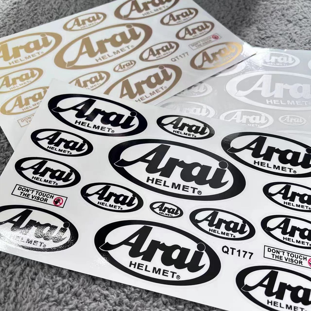 Sticker Dán Trang Trí Mũ Bảo Hiểm Độc Đáo Sáng Tạo