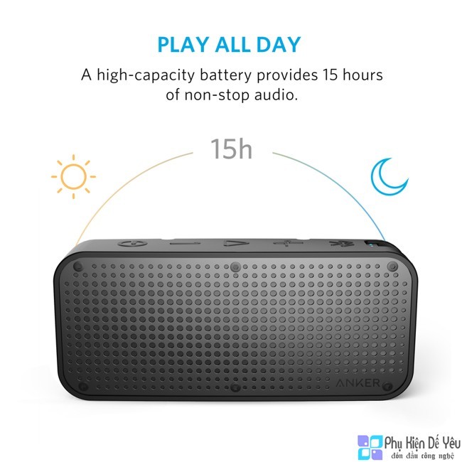 Loa Bluetooth Anker SoundCore Sport XL - 16W, Chống nước IP67 - A3181 [CHÍNH HÃNG PHÂN PHỐI, BẢO HÀNH 18 THÁNG]