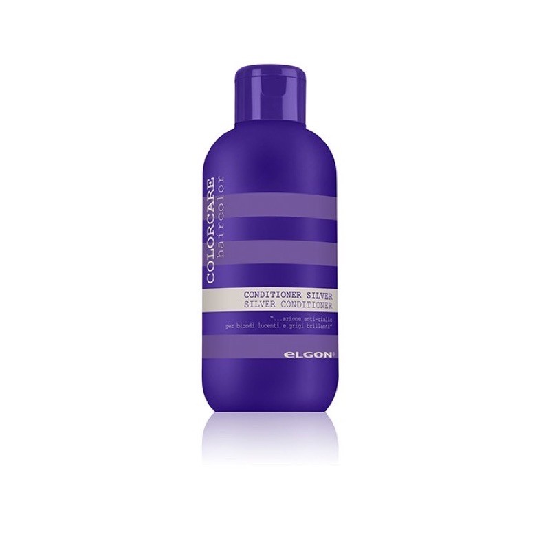 DẦU XẢ TÍM KHỬ VÀNG ELGON SILVER CONDITIONER 300ML