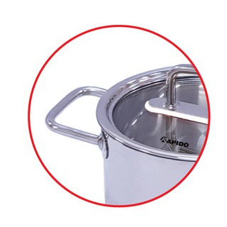 Bộ nồi xửng hấp Rapido (Bảo hành chính hãng)