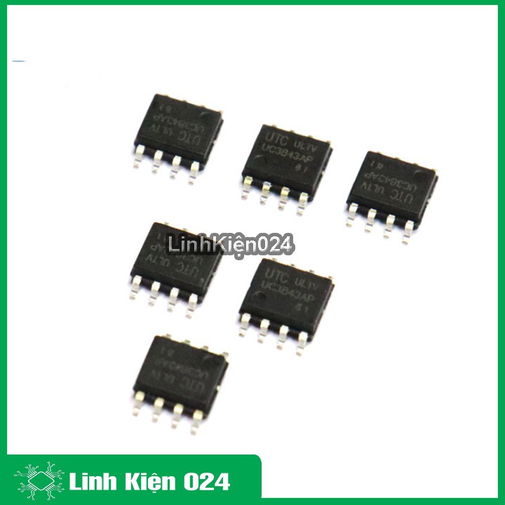 IC chức năng UC3843 chân cắm DIP-8