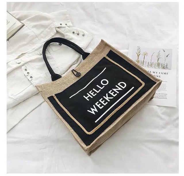 TÚI XÁCH CÓI HELLO WEEKEND SIÊU ĐẸP