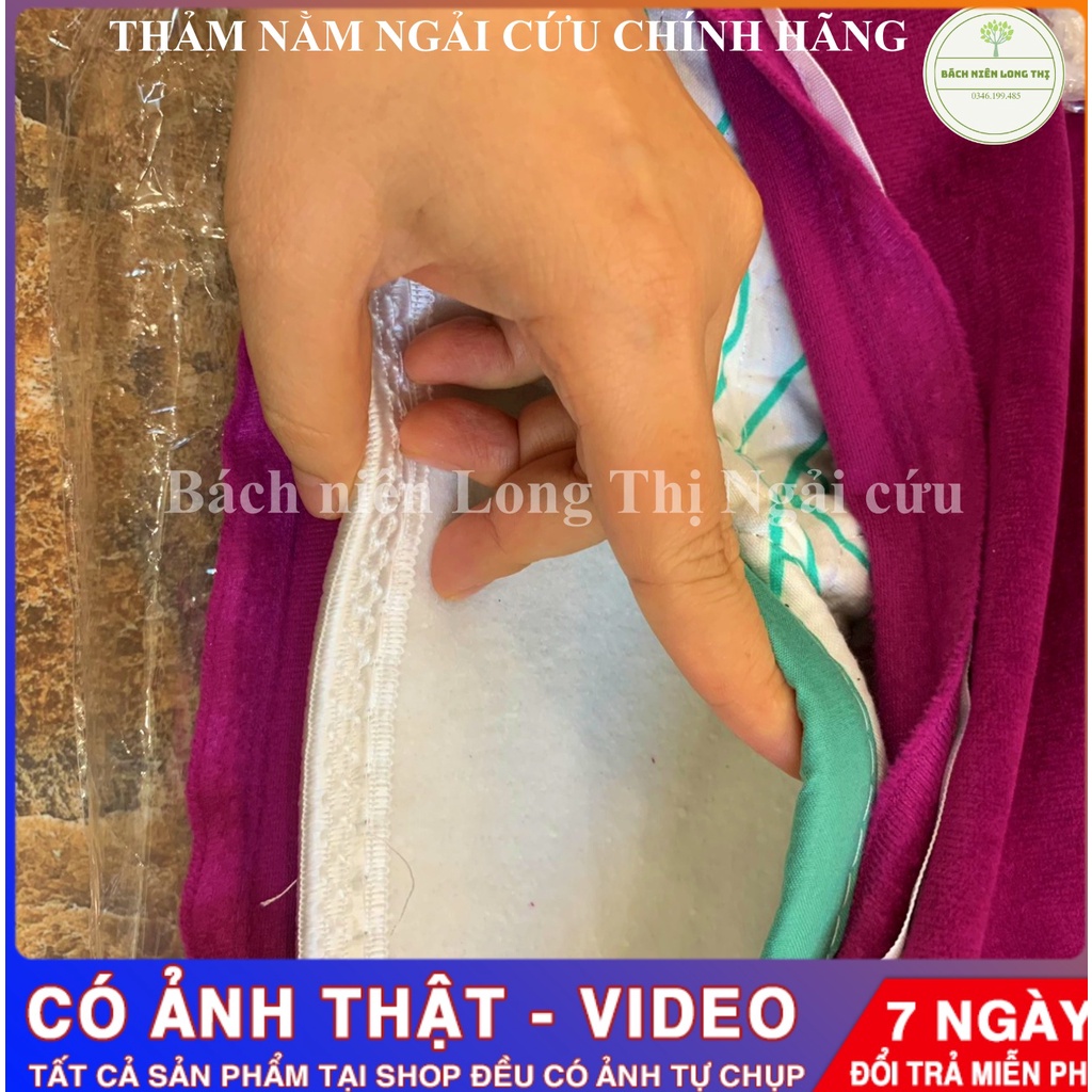 (BẢO HÀNH 6 THÁNG) THẢM NGẢI CỨU LOẠI ĐẸP CÓ HỘP SỊN SÒ LÀM QUÀ TẶNG- giải pháp đau mỏi thoái hoá cột sống