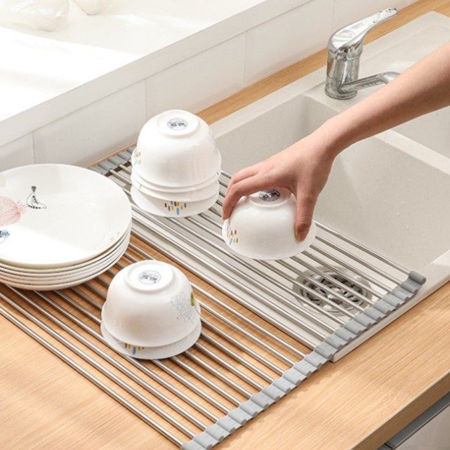 Giá Để Đồ Nhà Bếp Đa Năng Bằng Thép Không Gỉ 365