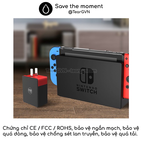 [Mã 55ELSALE1 giảm 7% đơn 300K] Sạc nhanh PD 39W (IINE) cho Nintendo Switch / Lite / Oled