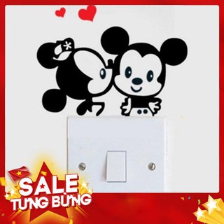 Decal dán ổ điện nhiều mẫu 10*13cm