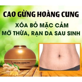 Cao gừng tan mỡ hoàng cung