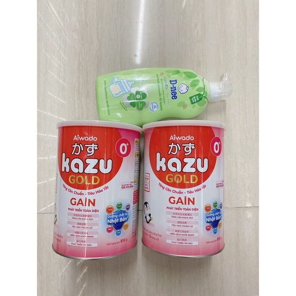 sữa Kazu gain 0+ 810g