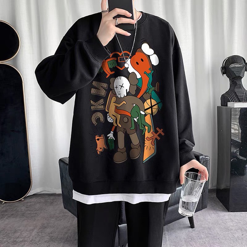 ÁO Sweater NỈ BÔNG chữ CKN | BigBuy360 - bigbuy360.vn
