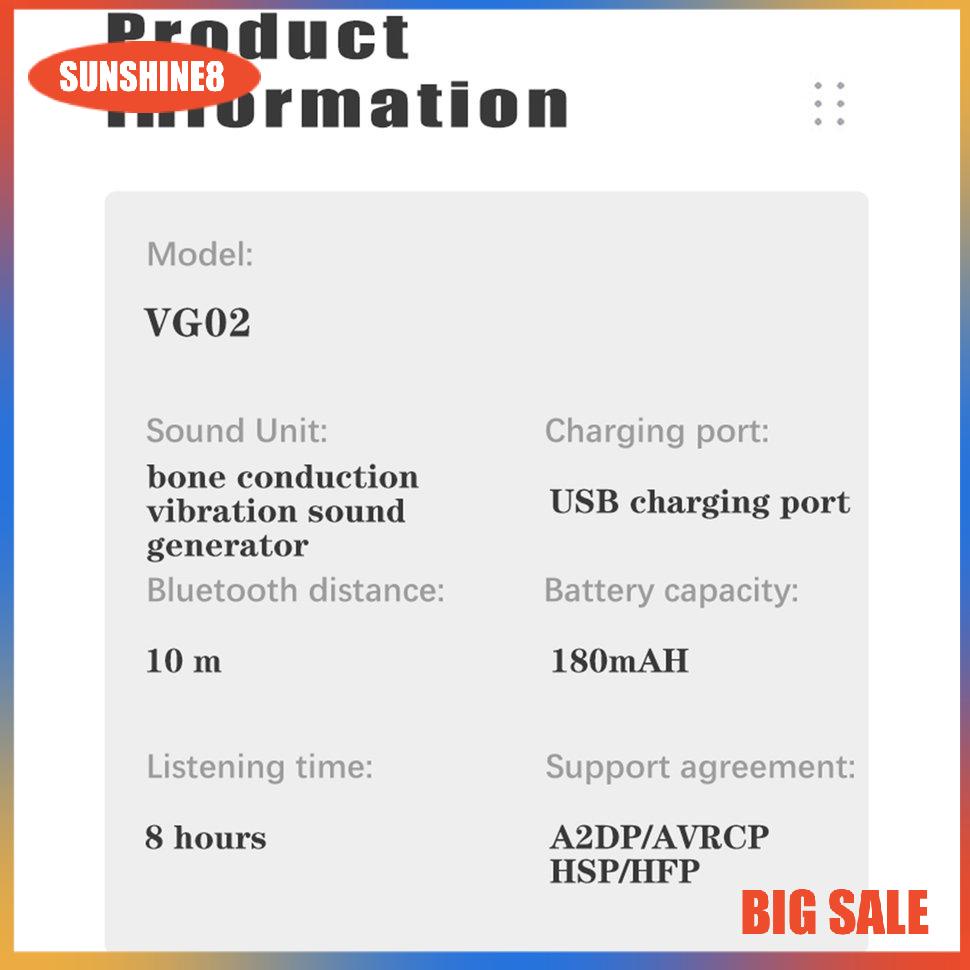 Tai nghe treo vành tai Vg02 G100 Md04 phong cách thể thao