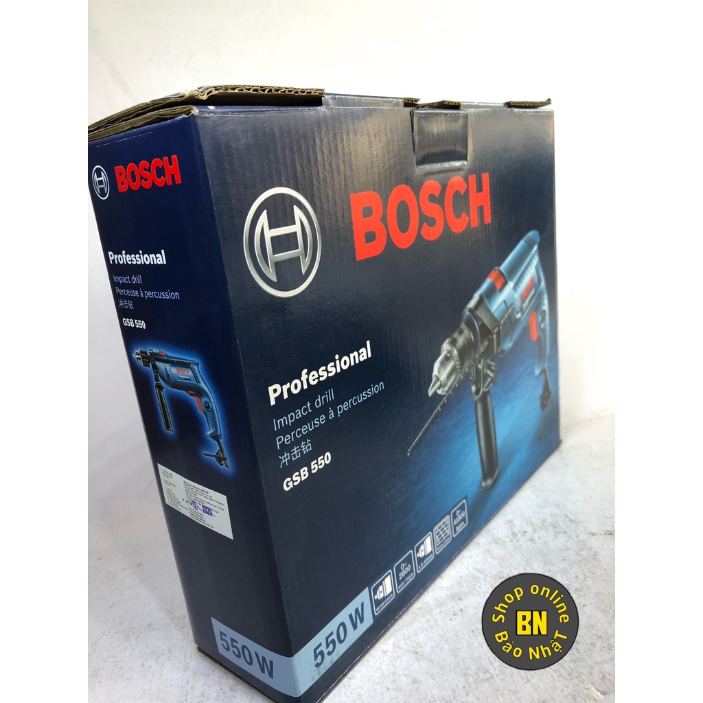 [Chính hãng] Máy khoan động lực BOSCH 13mm 550W GSB 550 - BảoGroup