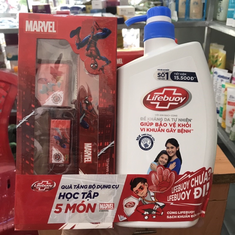 Sữa tắm Lifebuoy bảo vệ vượt trội 10 chai 800g