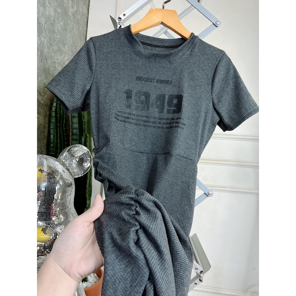 Đầm ôm body dài nhúng xẻ lai 1 bên ngắn tay thun cotton gân dày xịn, đầm maxi, váy ôm, váy maxi, đầm nhúng