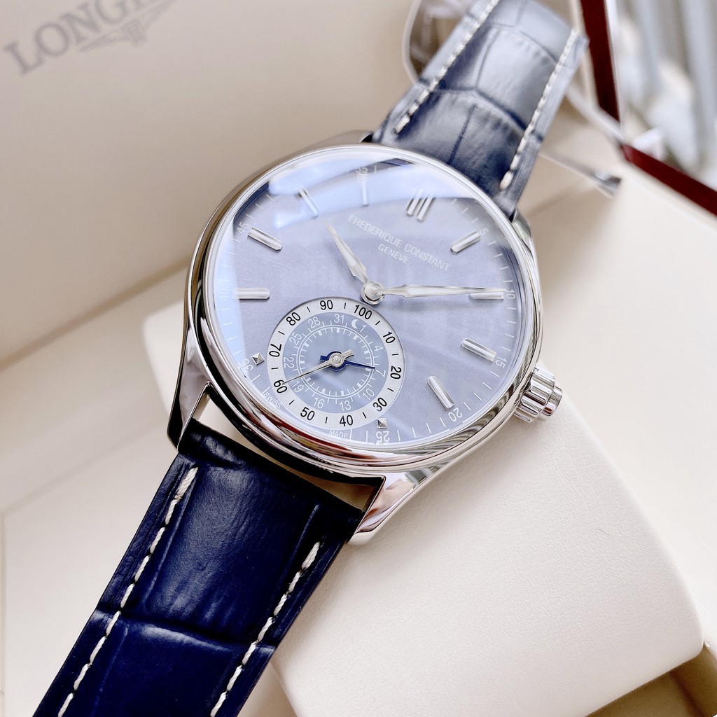 Đồng hồ nam chính hãng Frederique Constant Geneve Horological Smartwatch Classics FC-285LNS5B6 - Máy pin - Kính Sapphire