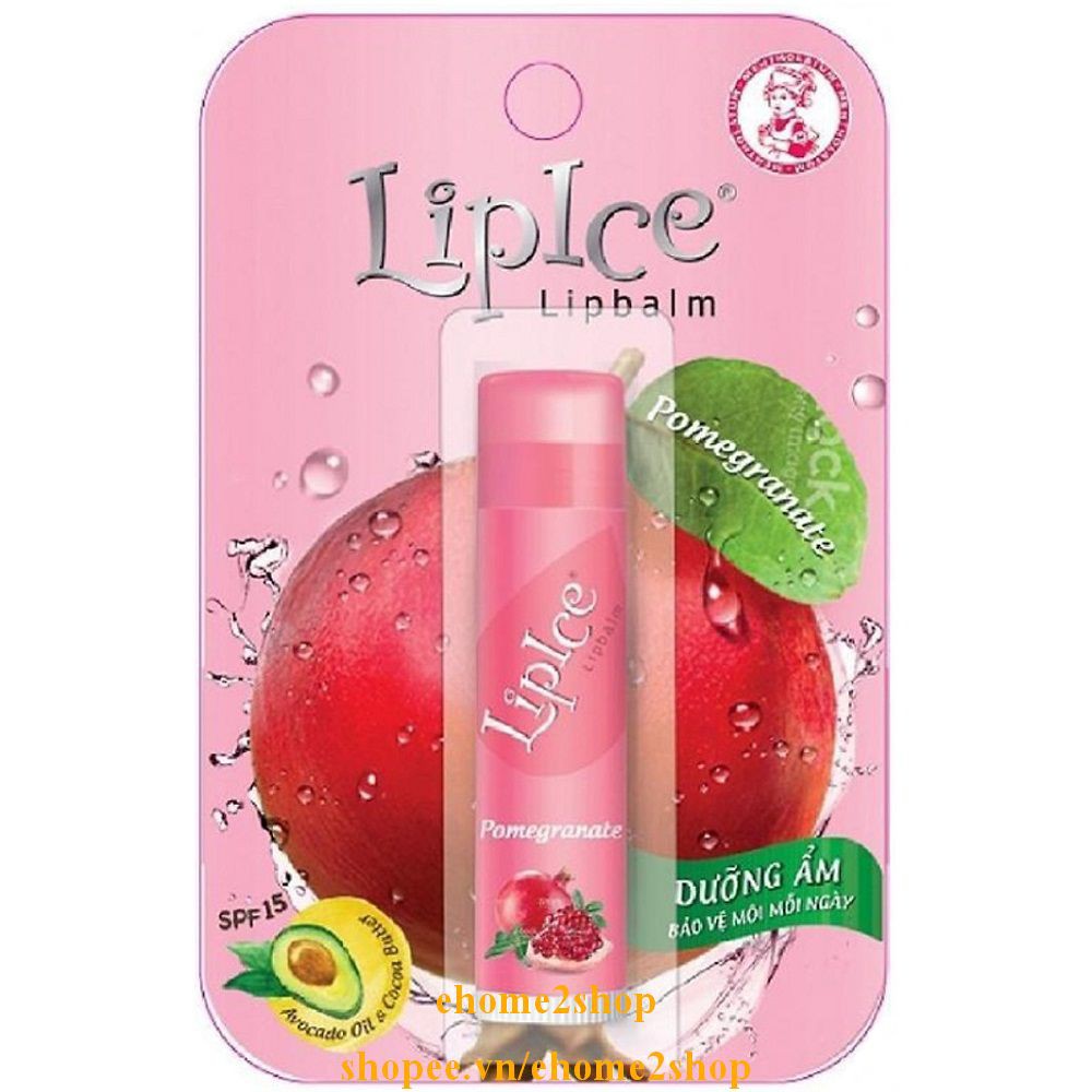 Son Dưỡng Lipice 4.3g Không Màu Với Nhiều Hương Thơm Giúp Bạn Dễ Lựa Chọn Hơn shopee.vn/ehome2shop.