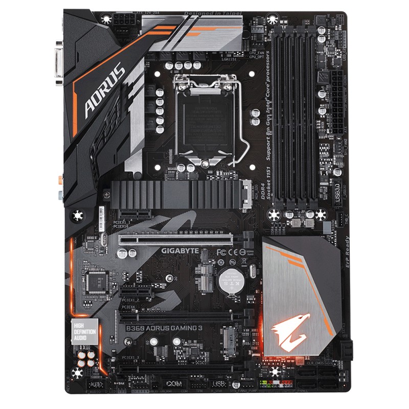 Bo mạch chủ - Mainboard Gigabyte B360 Aorus Gaming 3