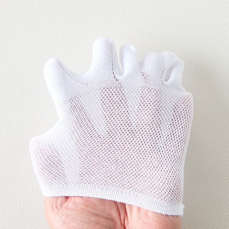 Vớ Cổ Thấp Năm Ngón Màu Sắc Đơn Giản Thoáng Khí Thời Trang Cho Nam