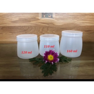 100 hũ nhựa sữa chua 160ml