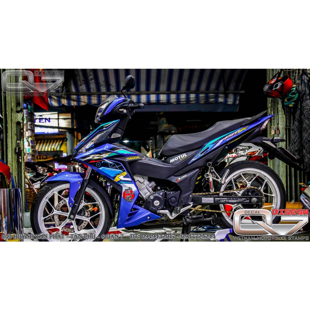Tem Rời WINNER V1 XANH ĐEN