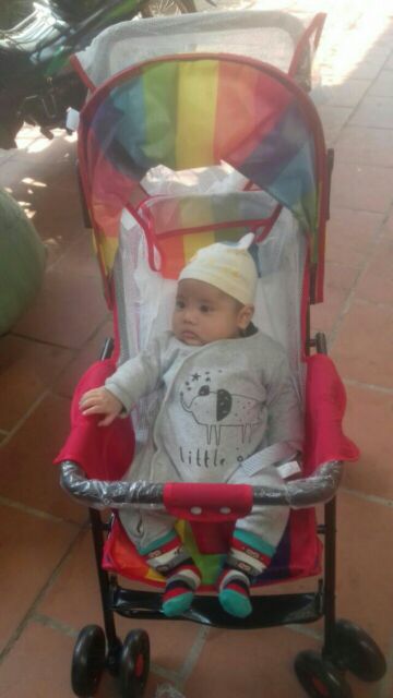 Xe đẩy cầu vồng