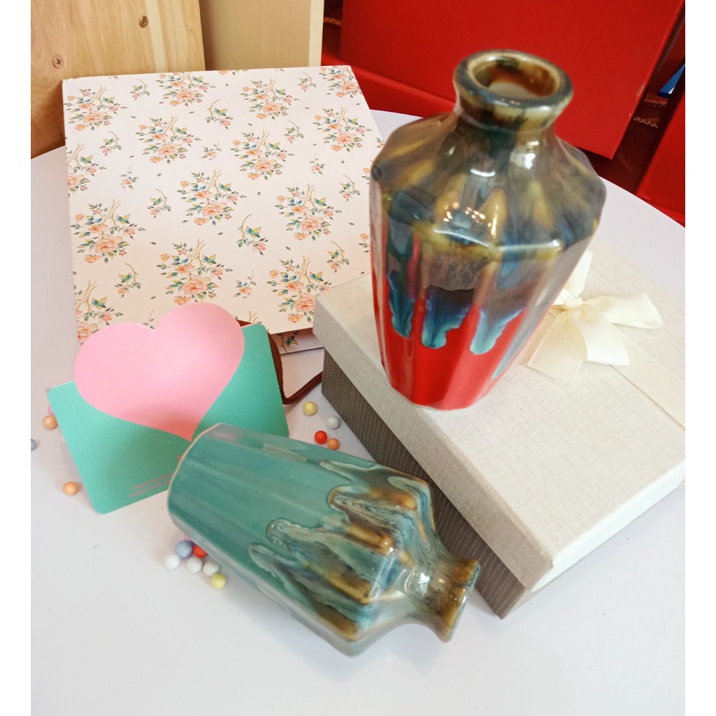 Quà tặng thất tịch, hộp quà tặng gốm cổ âm dương vô cùng ý nghĩa dành cho các chàng trai cô gái,quà tặng nhân dịp