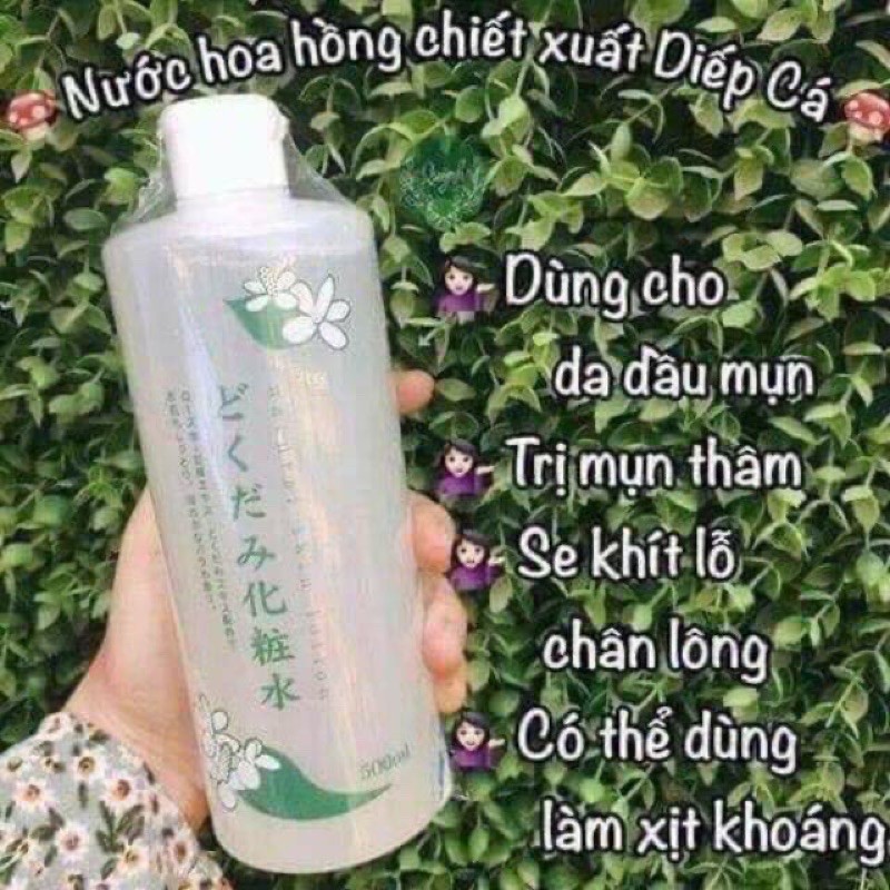 Toner Diếp Cá Giảm M-ụn Chiết Xuất Từ Rau Diếp Cá Do.ku.da.mi 500ml | BigBuy360 - bigbuy360.vn