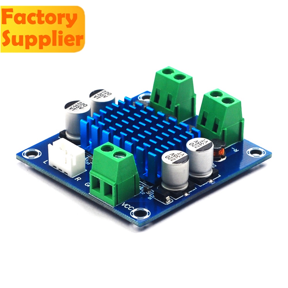 Bảng Mạch Khuếch Đại Âm Thanh Kỹ Thuật Số Hai Kênh Nâng Cấp 30W+30W XH-A232 DC8-26V