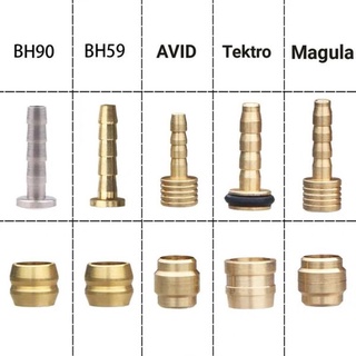 Hạt bắp thắng dầu các mẫu bh-59/bh-90/aivd/tektro/magula cho xe đạp chính hãng trlreq