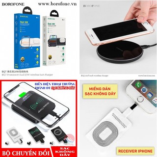Bộ Sạc Không Dây Borofone Airsense BQ1