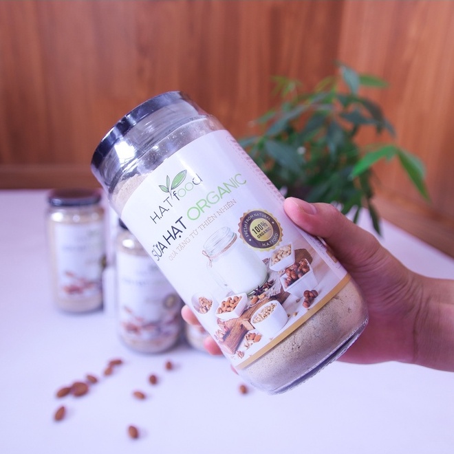 Sữa hạt ORGANIC 100% từ thiên nhiên không chất bảo quản  18 loại hạt Dinh Dưỡng