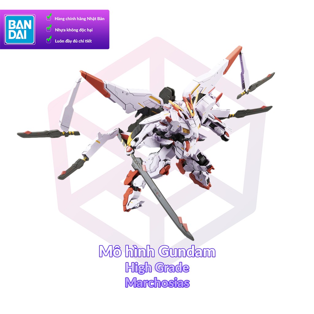 Mô Hình Gundam Bandai HG 040 Gundam Marchosias 1/144 Iron-Blooded Orphans [GDB] [BHG]