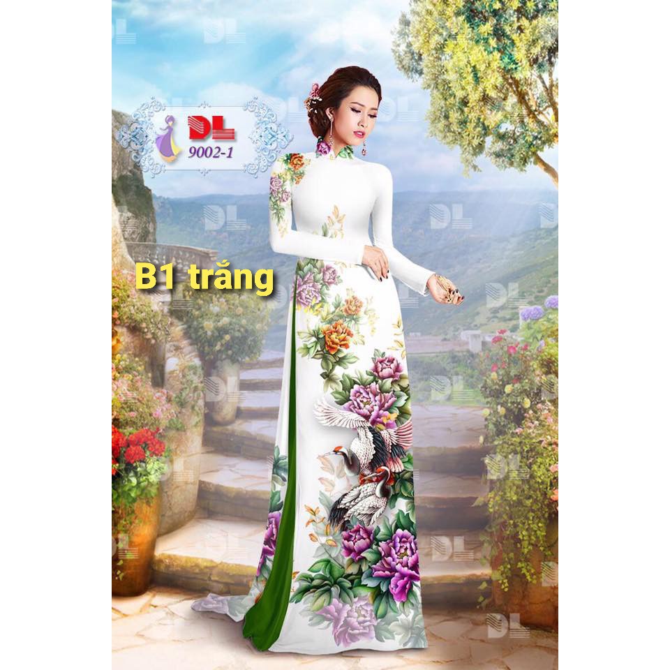 Áo dài truyền thống 3D đủ màu - Ảnh thật shop chụp