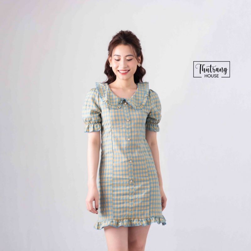 Váy Babydoll trắng xòe tiểu thư siêu xinh, đầm nữ dễ thương dự tiệc hàng cao cấp M04 | BigBuy360 - bigbuy360.vn