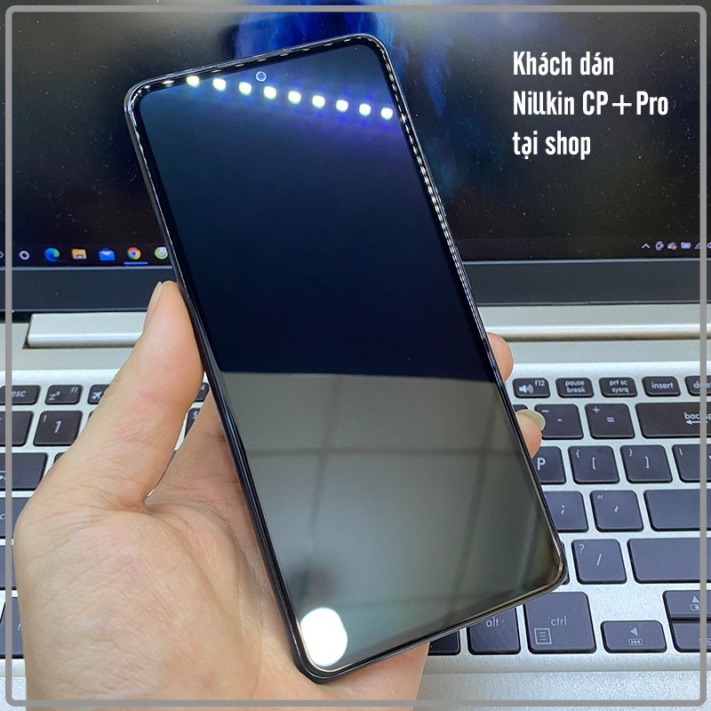 Kính cường lực Nillkin CP+ PRO cho Xiaomi Redmi Note 10 Pro - FULL viền đen - Hàng nhập khẩu