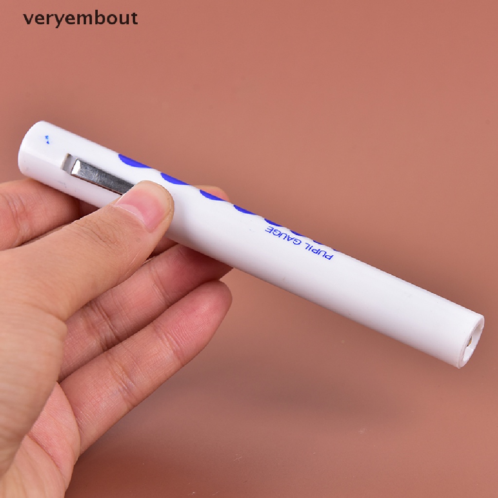 [Hàng mới về] Bút đèn LED sơ cứu kiểm tra y tế cho y tá với chấm thang đo